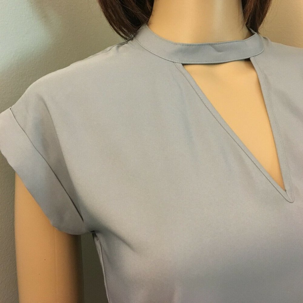 Express Choker Neck Gramercy Tee Women's